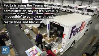 FedEx Is Suing The US Government