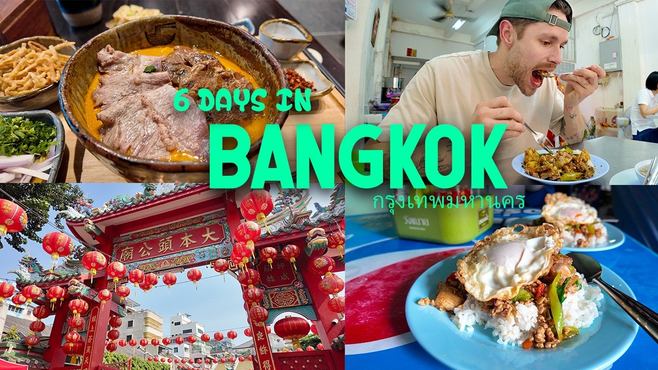 The ultimate 6 days in Bangkok 🇹🇭 | Cafes, food, and shopping