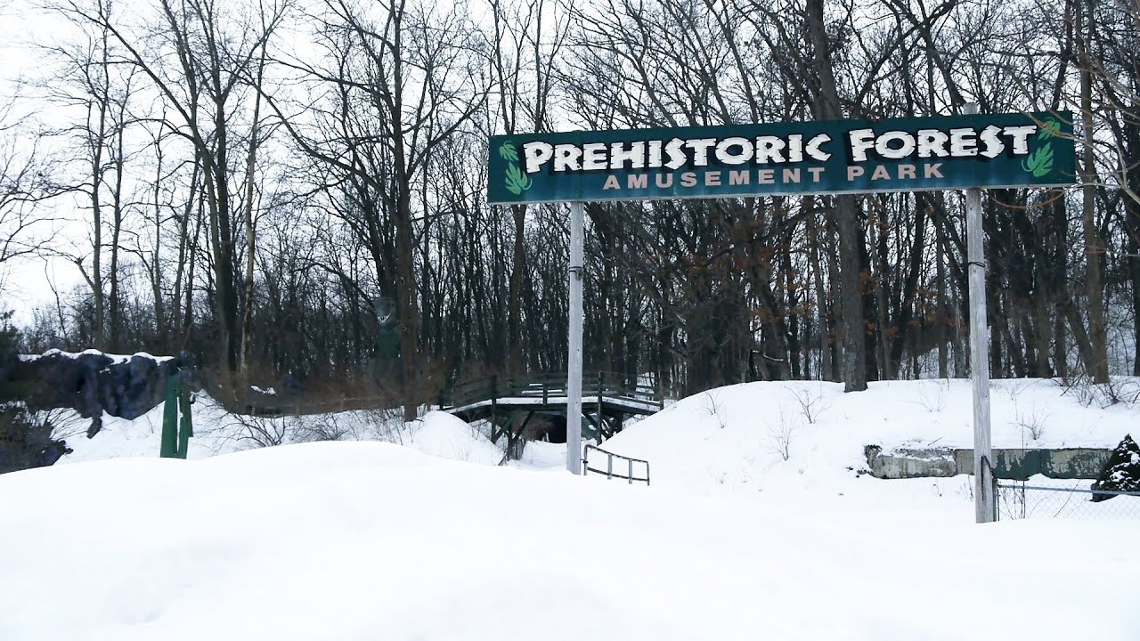 Exploring Abandoned Michigan Prehistoric Forest Amusement Park YouTube