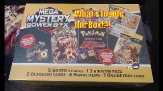 Unboxing a Pokémon Mega Mystery Power Box Live!