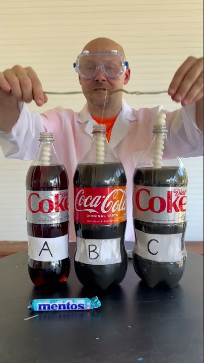Mentos and coke experiment