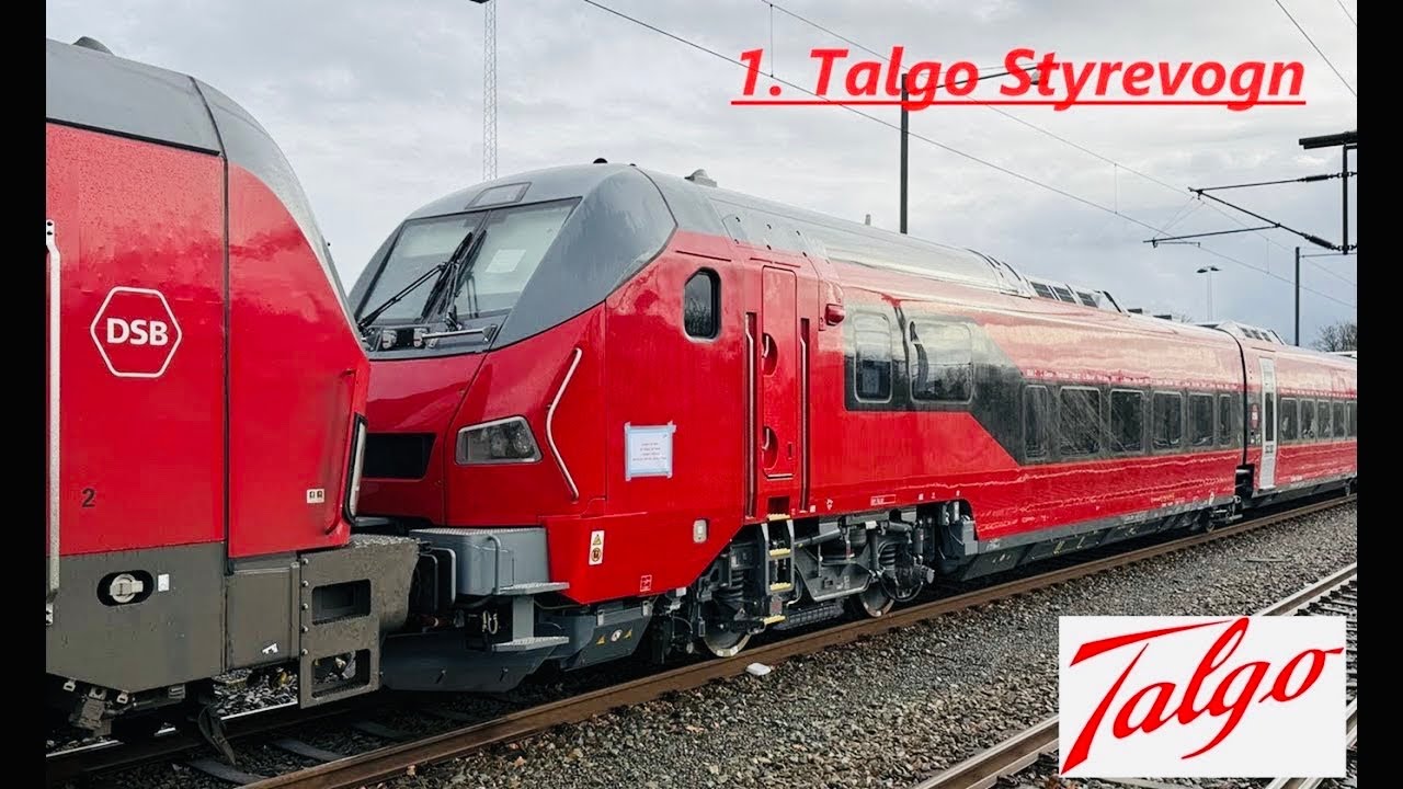 Tog i Danmark - 1. Talgo styrevogn i Padborg + EC tog + Godstog
