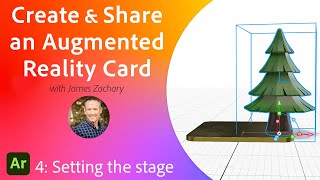 Make An Augmented Reality cARd with Adobe Aero - Setting the Stage (4 of 10) | Adobe Creative Cloud screenshot 4