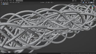 Blender Tutorial - Torus knot plus