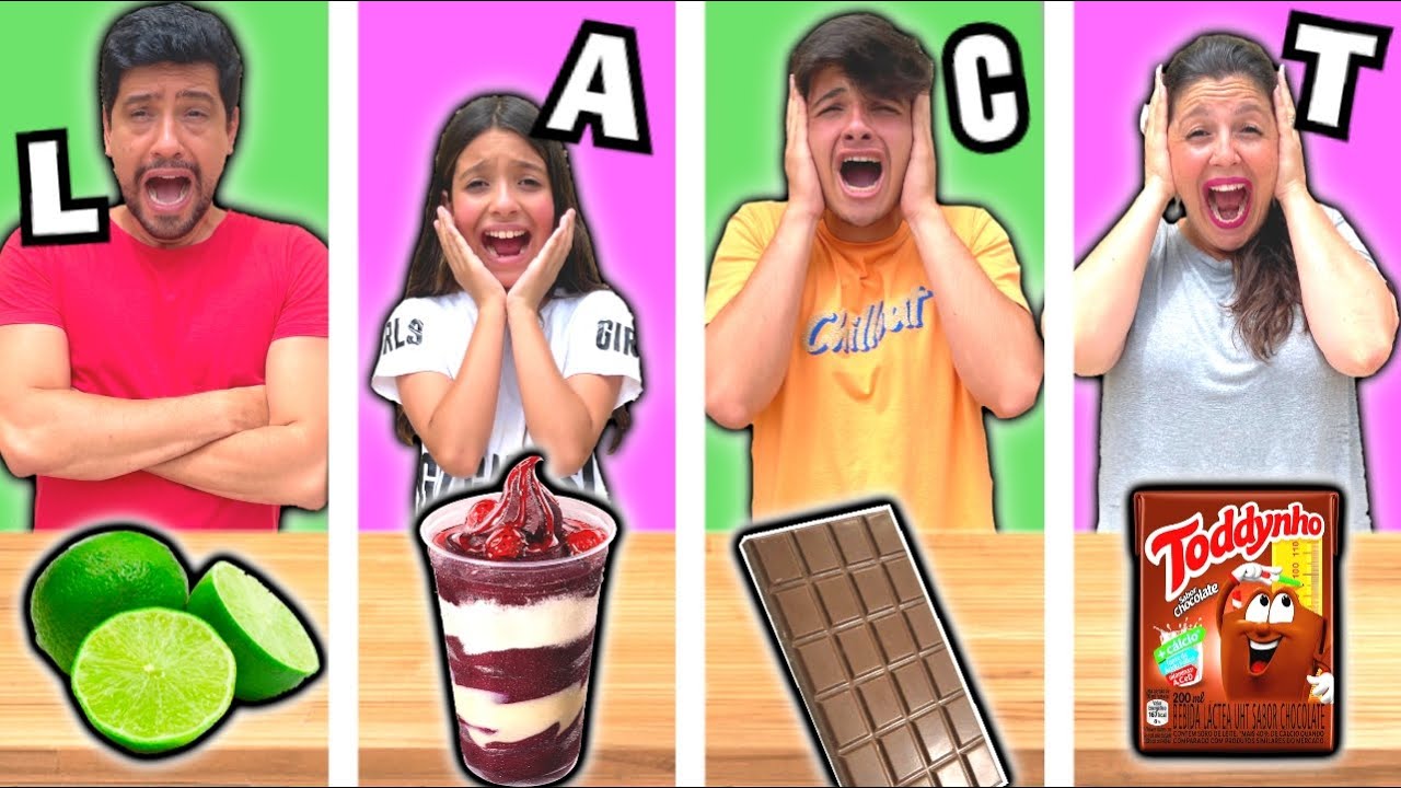 1 DIA INTEIRO COMENDO COMIDAS COM A LETRA DO NOME !!