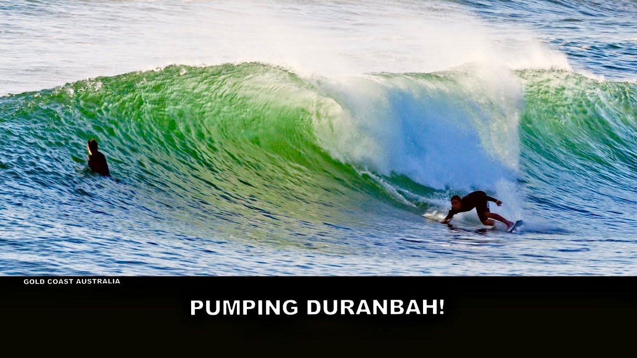 Surfing Clean Pumping Duranbah!