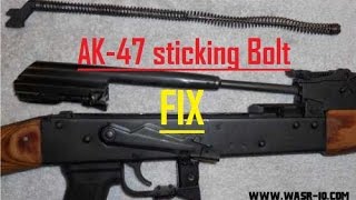 Ak-47 Bolt Sticking Guide Rail Polishing