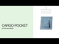 Pattern & sewing a Cargo pocket.