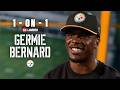 1-on-1 with WR Germie Bernard | Pittsburgh Steelers