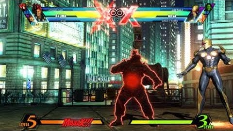 Ultimate Marvel vs Capcom 3 - Akuma Combo