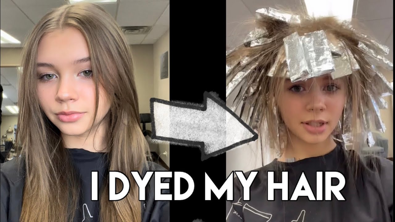 First Time Dying Hair