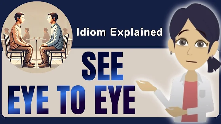 SEE EYE TO EYE 👀 | Learn This English Idiom with Stories