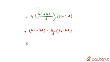 If a : b = c : d, prove that :(6a + 7b) (3c - 4d) = (6c + 7d) (3a - 4b). | 10 | RATIO AND PROPOR...