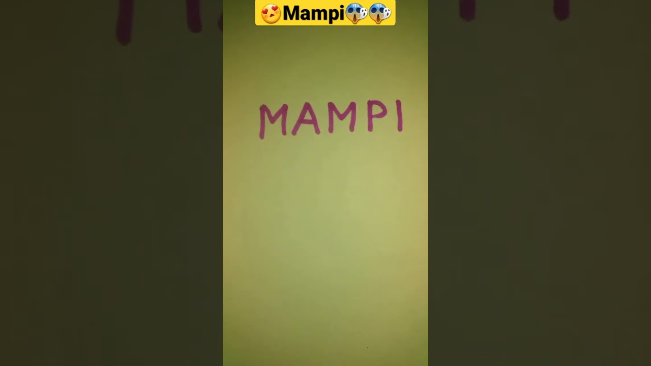 Is This 😱🤤😍Mampi❤ Logo ll 