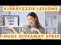 10 things I’ve learned from 10 years online (+ 10 giveaways!) #10KryzzzieYears | Kryz Uy