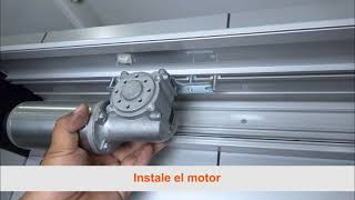 Alse Instalación Motor Fulvia Para Puerta Automática