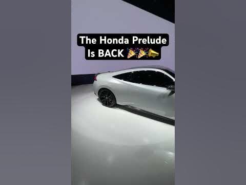 Honda Prelude Returns! (Unexpected) - YouTube