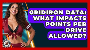 Gridiron Data: What Impacts Points Per Drive Allowed? - Gridiron Data Digest