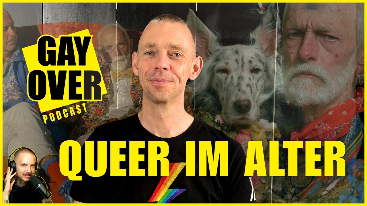 Queer im Alter – Probleme & Lösungsansätze : Andreas von AlleFarben Alltaghilfe | GAY OVER