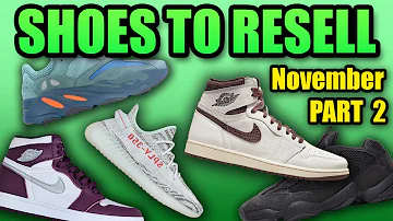 The Most HYPED Sneaker Releases In NOVEMBER 2021 Part 2 | Sneakers To Resell In November