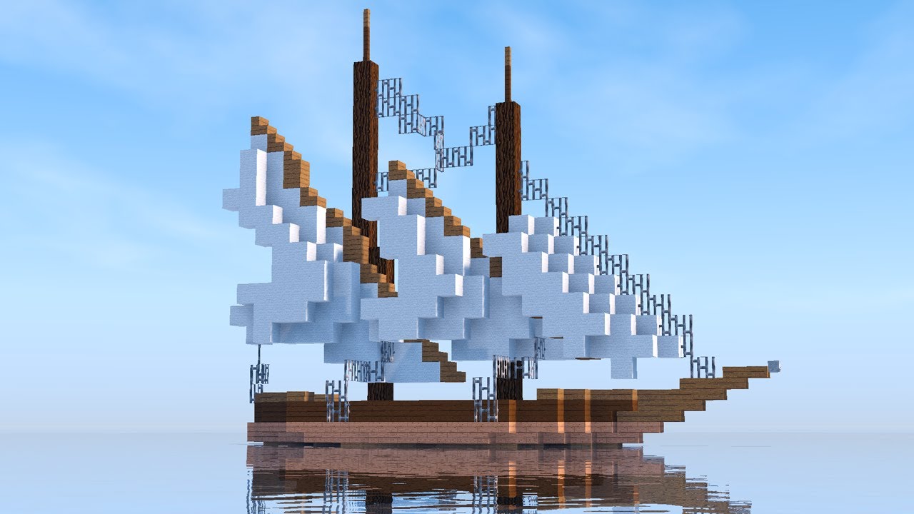 «Дом-Корабль: оригинальное здание в Minecraft» — создано в Шедевруме