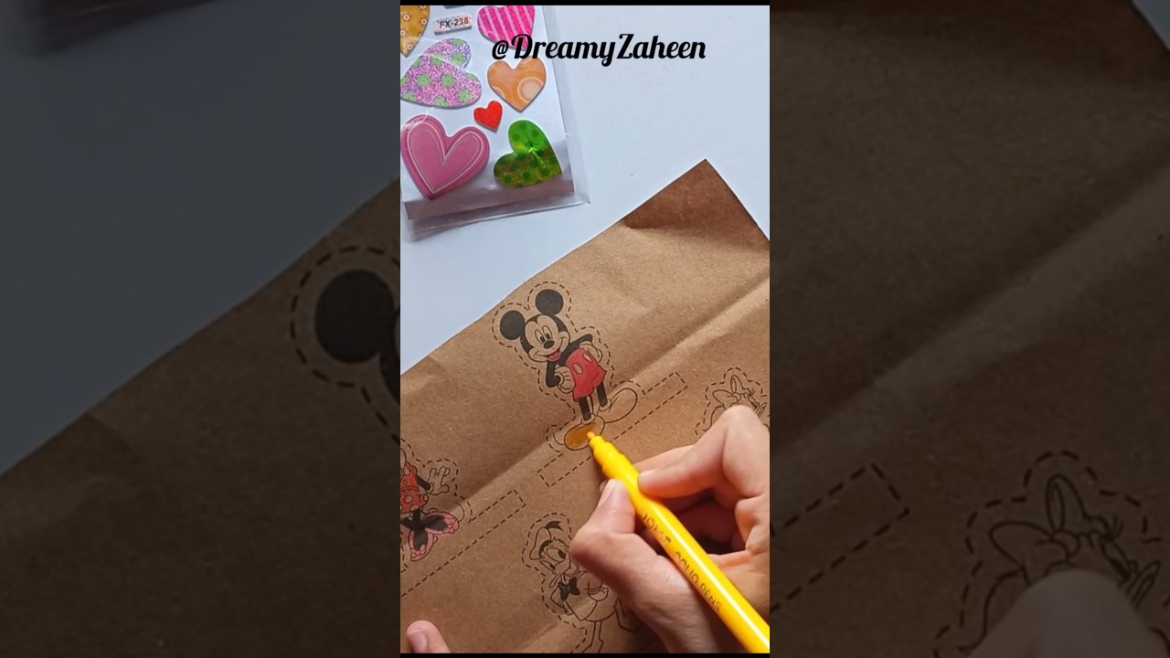 DIY Mickey Mouse Finger Puppets 😱 