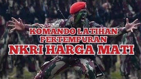 Lirik Lagu Komando Latihan Pertempuran | Tentara Nasional Indonesia TNI