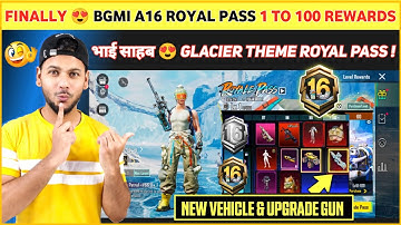 FINALLY 😍 Bgmi New Royale Pass is Here | A16 Royal Pass | Next Royal Pass Bgmi | Bgmi A16 Royal Pass