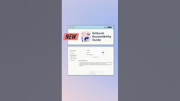 Gitbook Accessibility Guide