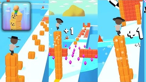 CUBE SURFER Gameplay Level 37-38 - All Levels Gameplay #Shorts Android,Ios