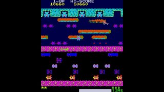 Frogger [Arcade Longplay] (1981) Coin Music