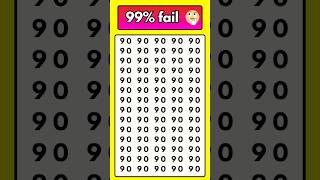 99% fail - odd one out 😇😳 - Find the number | Mindful Mosaic 2.0 #ytshorts #number #oddoneout