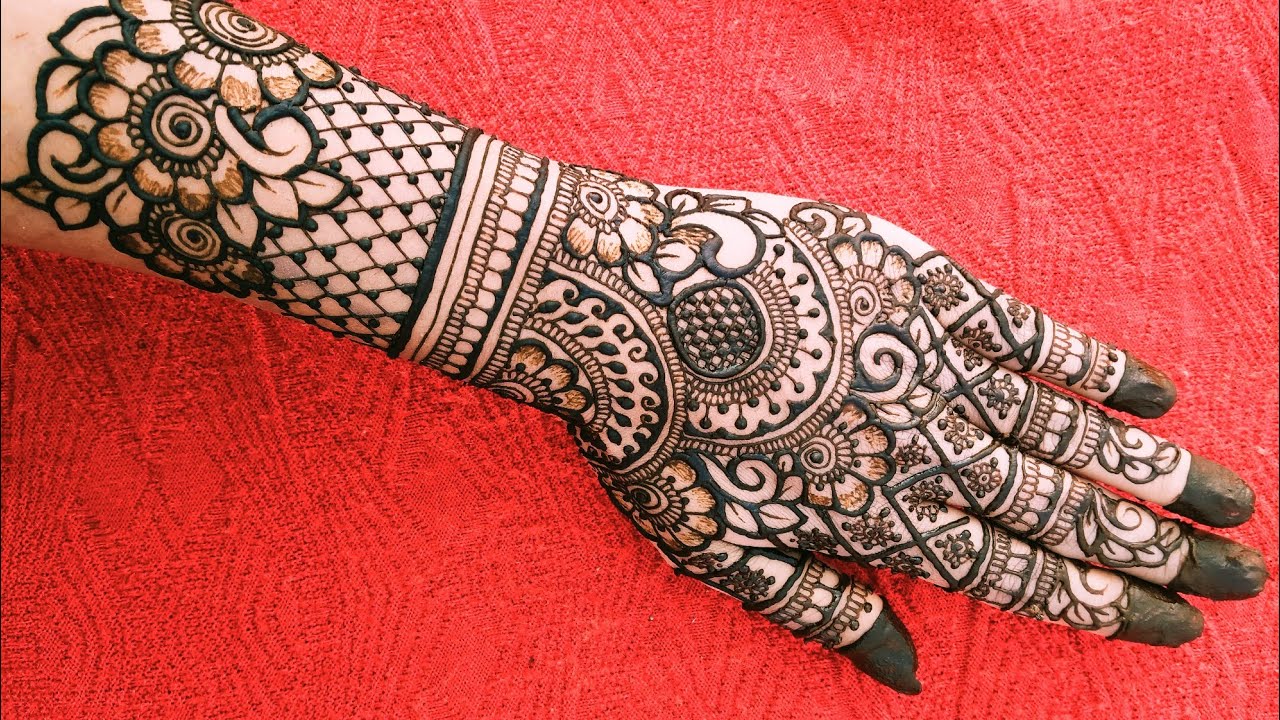 bridal mehndi design • ShareChat Photos and Videos