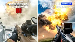 Modern Warfare III vs Battlefield 2042 - ULTIMATE Attention to Detail Comparison!