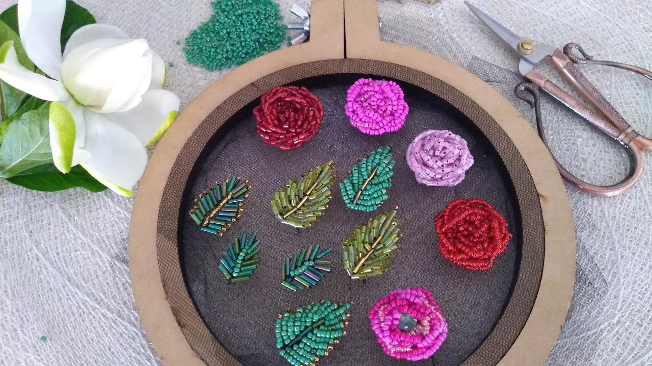 #HandEmbroidery Bordado de Rosas Rococo