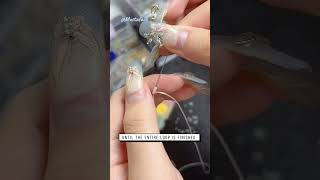 Beaded Snowflake Ring #snowflake #ring #diy #handmade #beadsjewellery