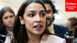 Constituent Asks AOC Point Blank: 'Why Did You Vote Against The Infrastructure Bill?'