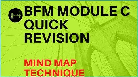 REVISE BFM MODULE C IN 10 MINUTES