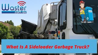 Side Loader Garbage Truck 🚛How Does A Side Lift Waste Truck Work?