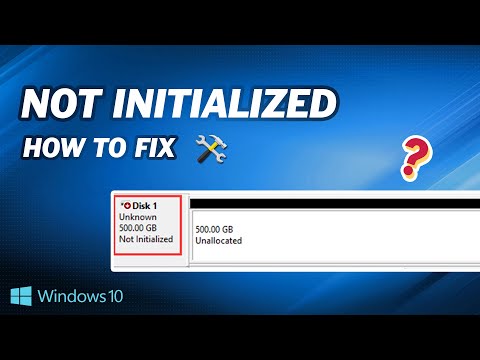 How to Fix External Hard Drive Not Initialized