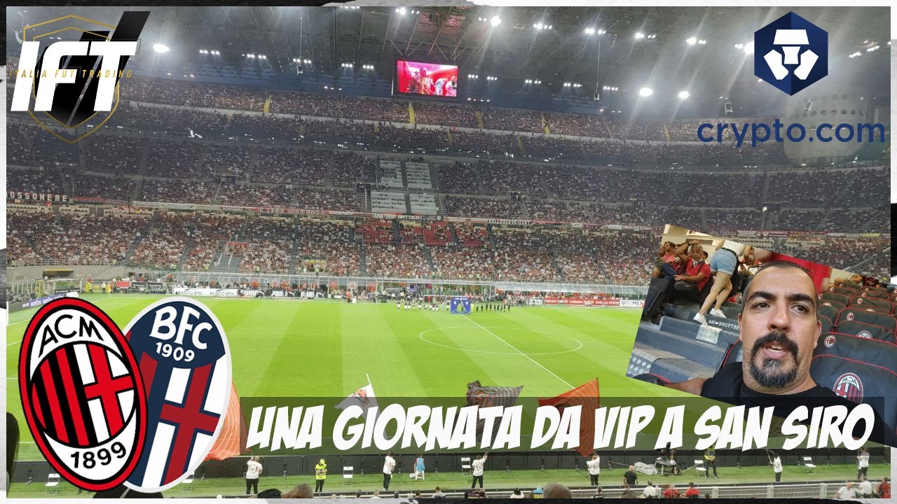 Milan-Bologna da VIP con Crypto.com!