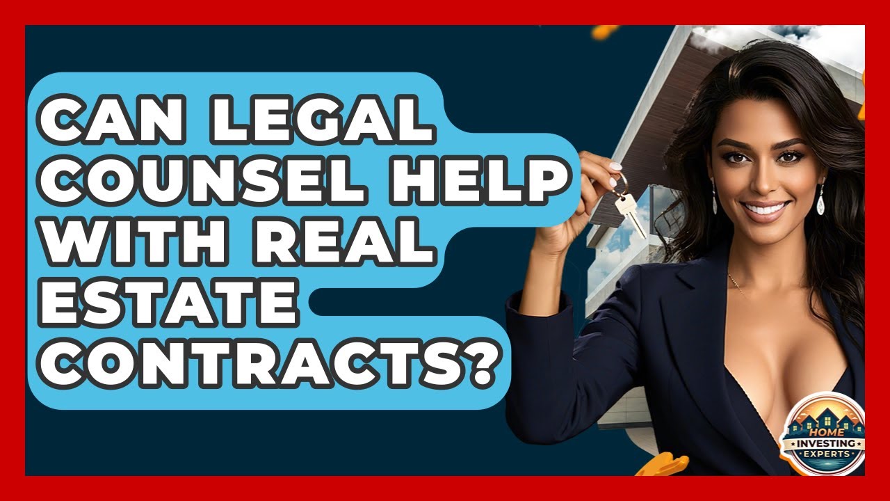 Can Legal Counsel Help With Real Estate Contracts? - Home Investing Experts