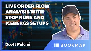 Live Order Flow Analysis with Stop Runs & Icebergs Setups | Scott Pulcini | Pro Trader Webinar