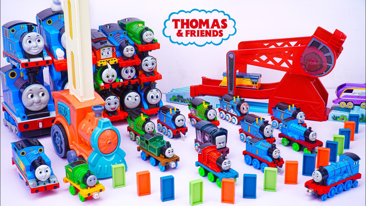 🚂💙 Thomas & Friends Track Toys Collection ASMR | Takara Tomy Thomas Bata Dynamic Bridge Train Toy