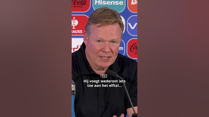 #Koeman over #Weghorst: ‘Hij voegt iets toe door zijn manier van zijn’ 🗣️👏 #oranje #euro2024