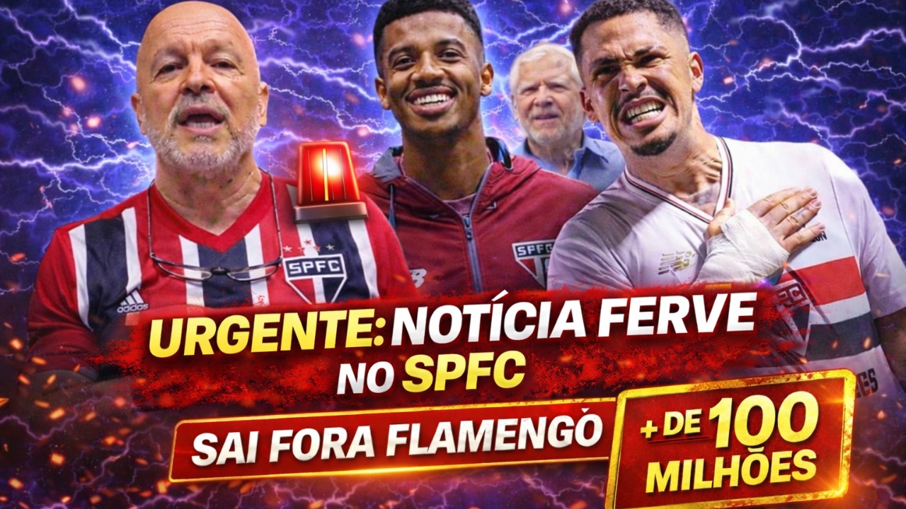 MAIS UM ESCÂNDALO NO SPFC / FLAMENGO QUER DAR GOLPE POR M.  ANTÕNIO - DIRETORIA VAI ACEITAR PROPOSTA