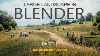 Creating Large Environment in Blender - Full Tutorial - PART II