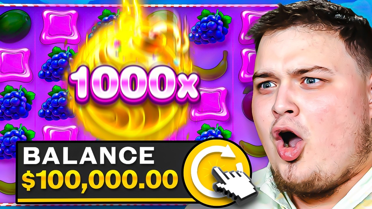Sweet Bonanza 1000 Demo Interface Showing Candy Symbols and Multipliers