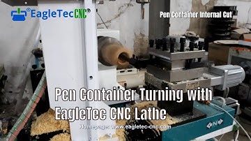 2022 Best CNC Wood Lathe for Bowl Vase Pot Mug Pen Container Making