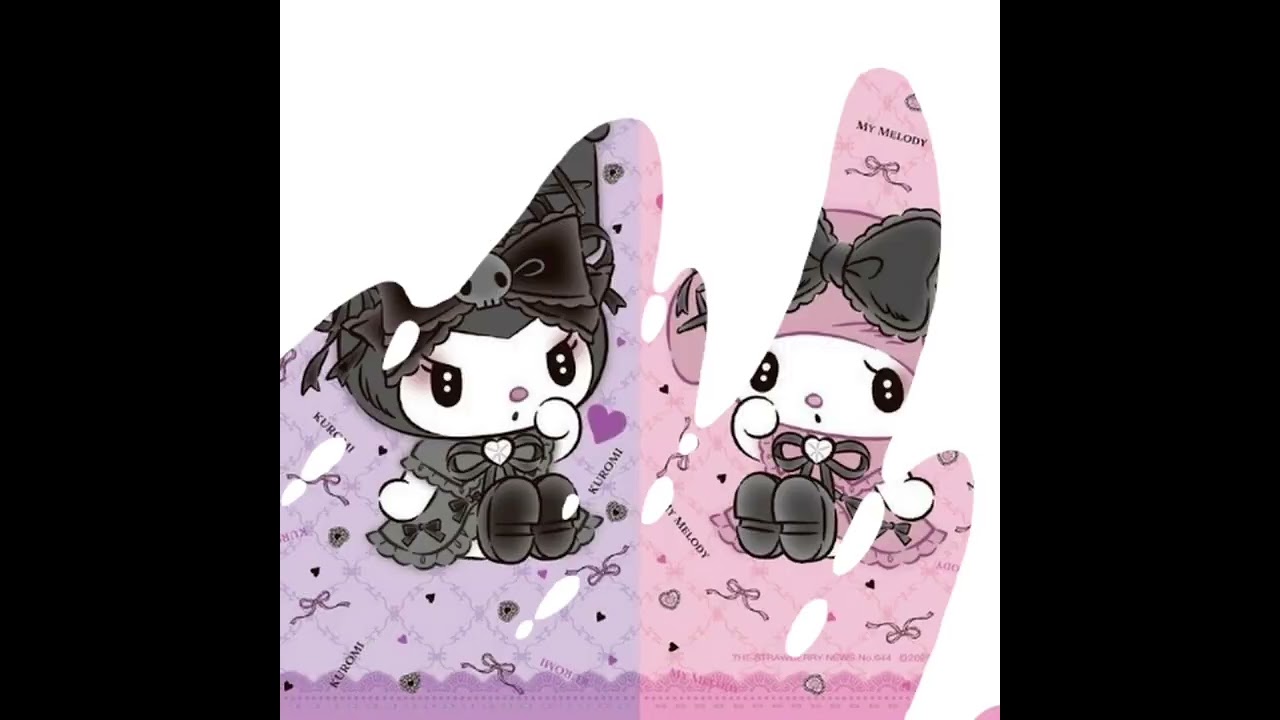 this or that, Kuromi or My melody version!